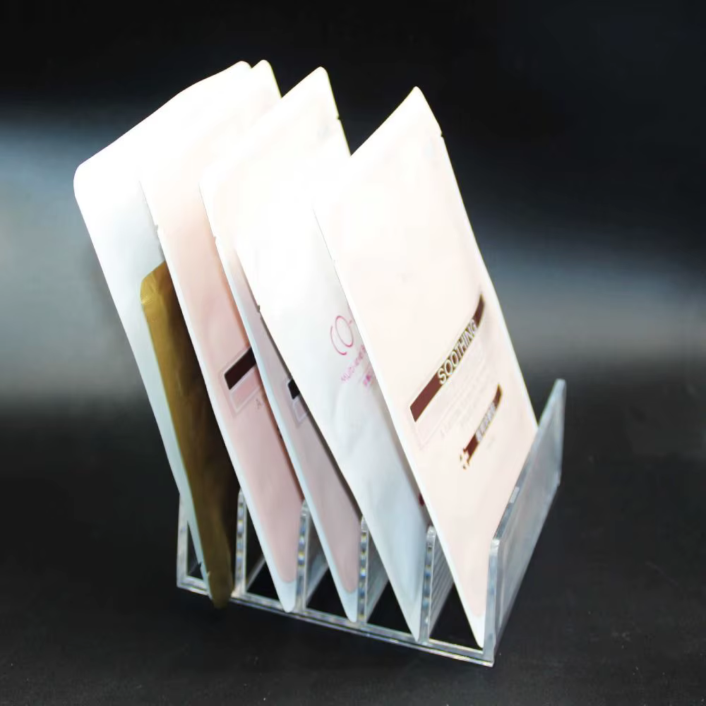 Organisateur de fichiers vertical, porte-documents, trieur de dossiers, organisateur de bureau, organisateur de courrier en acrylique transparent, tablettes, smartphones