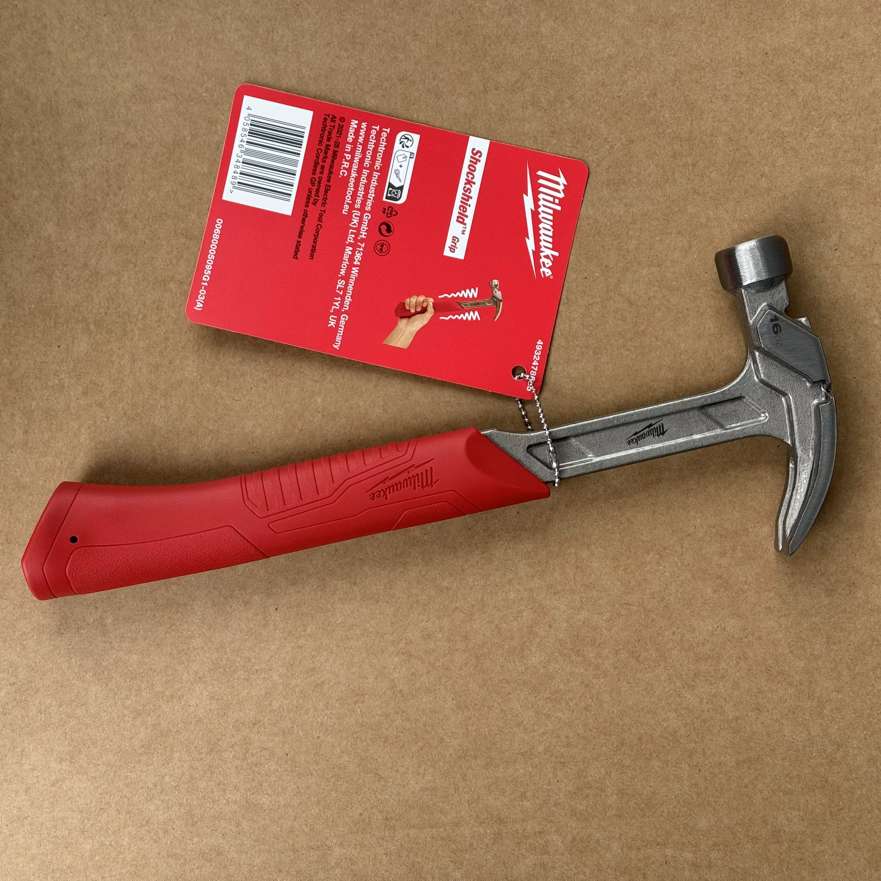 Marteau à griffes courbées Milwaukee 4932478655