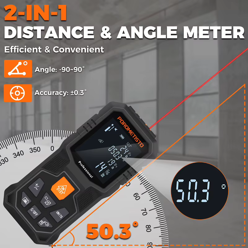 Télémètre laser 50/80M