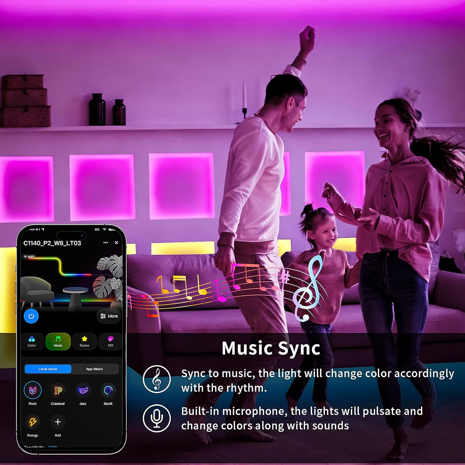 WIFI 44Keys RGB LED Light Strip Controller Bluetooth 24Keys Dimmer Remote Control Multiple Color Changing For LED Tape Lights