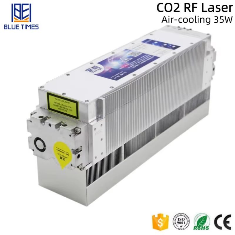 Bluetimes CO2 RF Laser Machine polyvalente Laser RF haute Performance pour couper/gravure/soins de la peau fiable et facile à utiliser