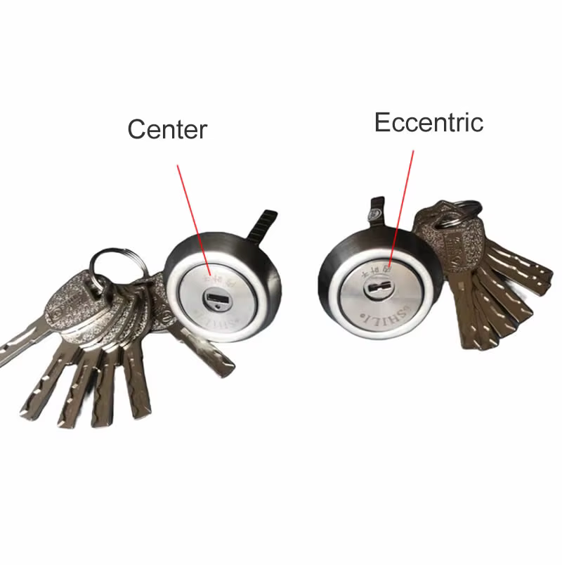 Cylindre de serrure de porte extérieure de niveau C
