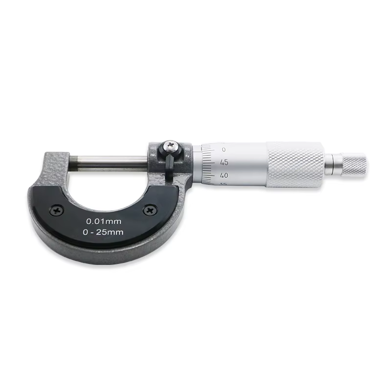 Micromètre à jauge précise 0-25mm 0.01mm