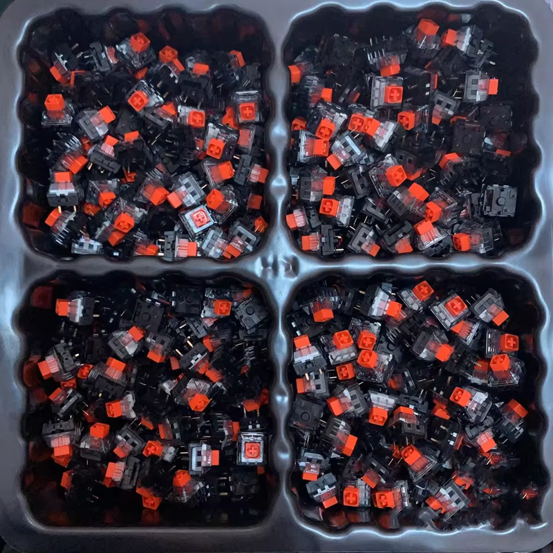 Kailh Box V2 BOX blanc rouge marron commutateur bricolage clavier mécanique de jeu personnalisé 5Pin MX Clicky commutateurs tactiles linéaires AJAZZ AK820