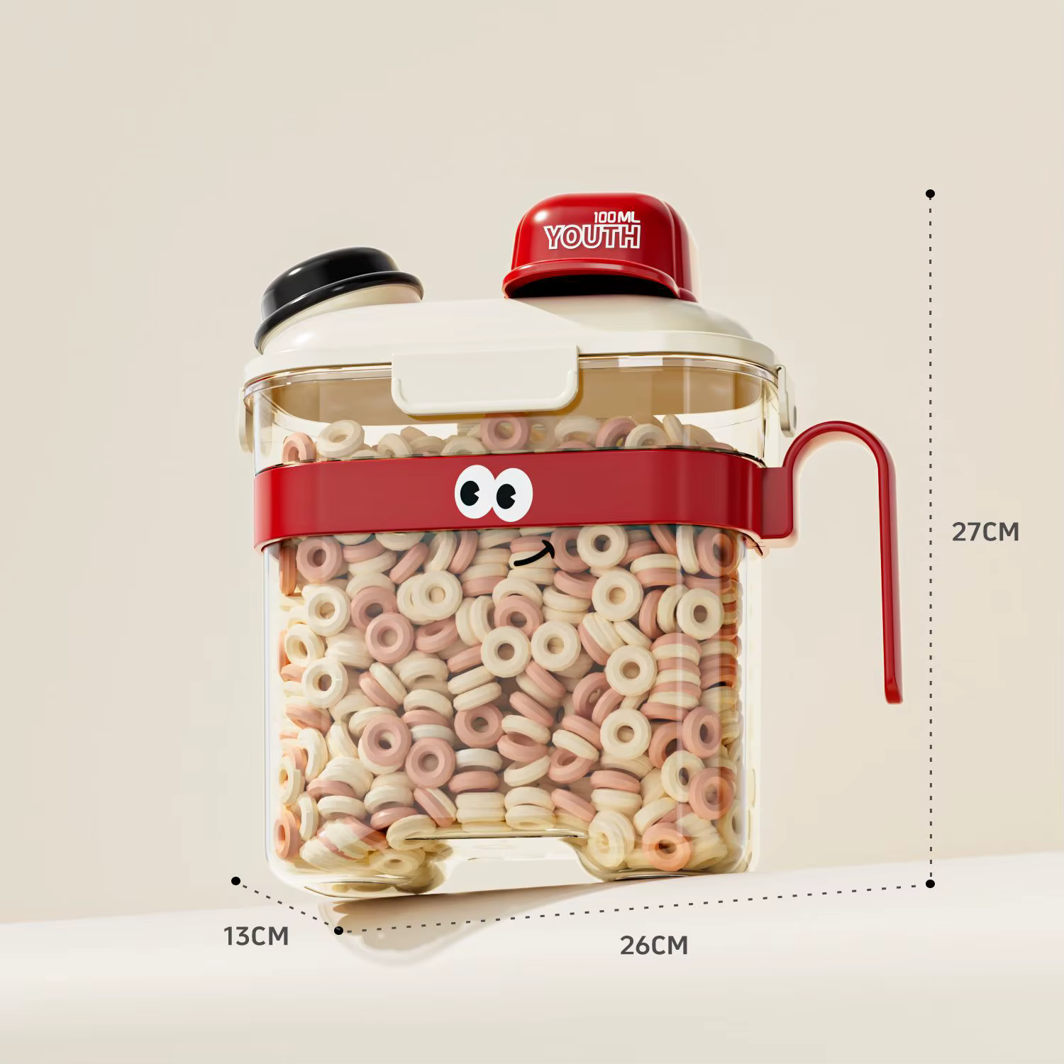Seau de stockage pour aliments pour chats