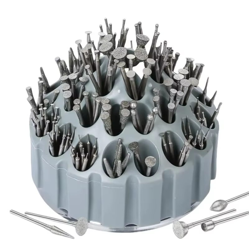 Boîte de rangement rotative à 360 degrés pour forets - Organisateur professionnel pour fraises de gravure et outils rotatifs pour atelier de bijouterie