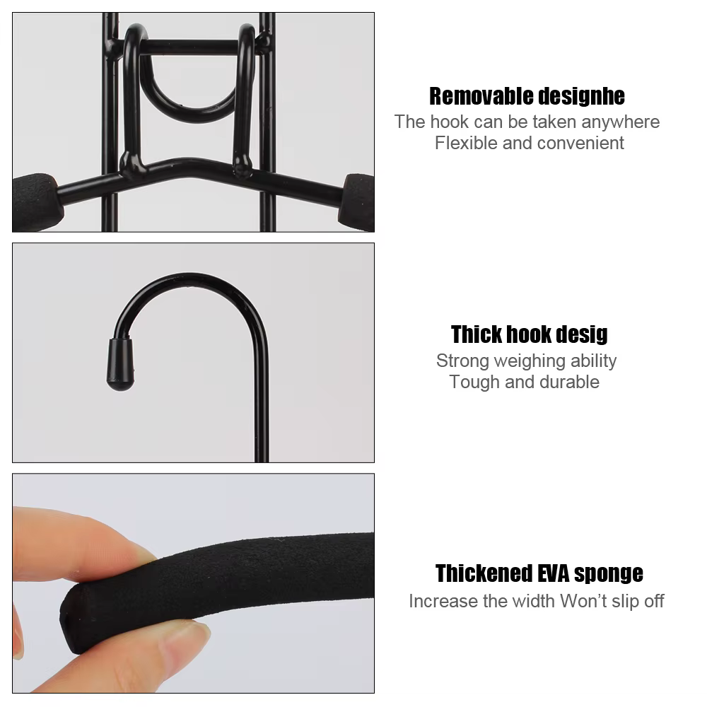 Support de séchage de vêtements monté