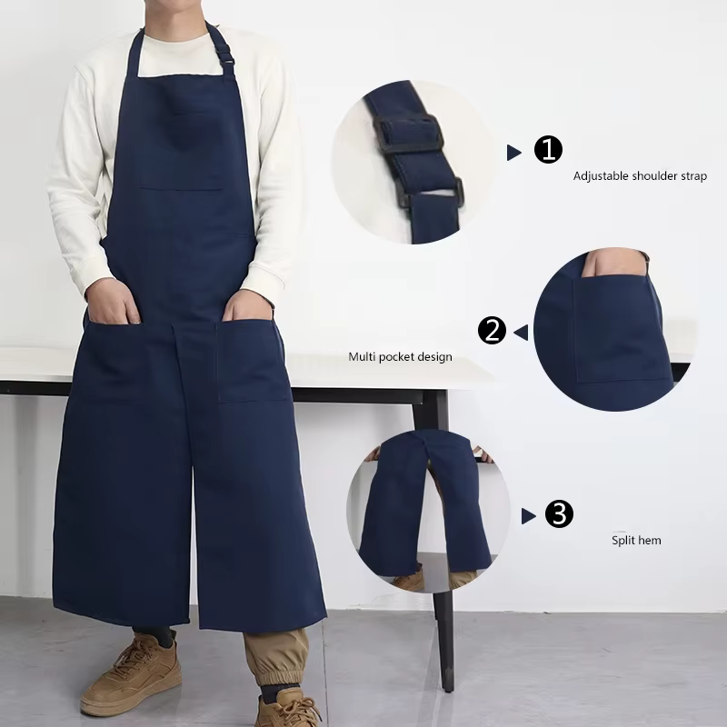 Tablier en toile avec Logo personnalisé