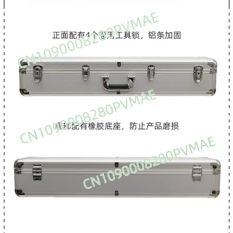 Boîte de rangement Portable à cadre en aluminium