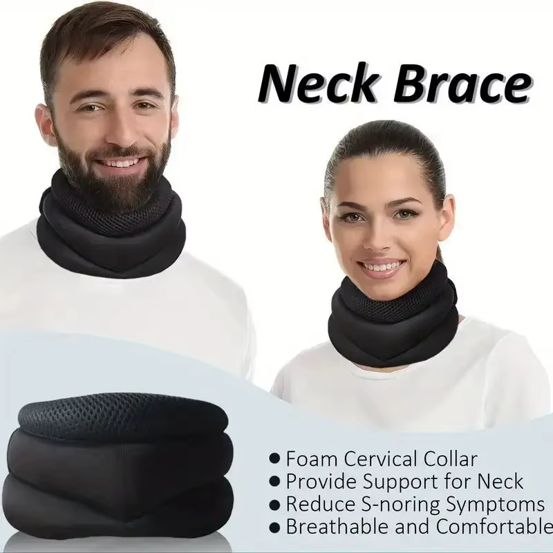 Support de Protection Cervicale en mousse souple, attelle de cou Cervicorrecte, outil de Support réglable, Correction de la Posture de la tête avant