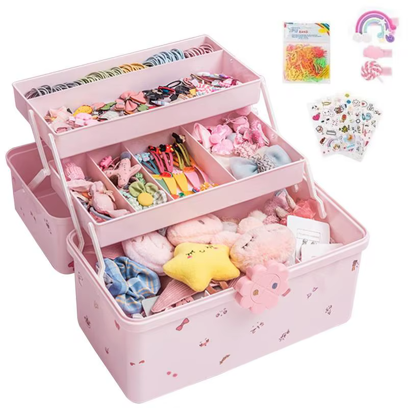 Organisateur d'accessoires pour cheveux de petite fille