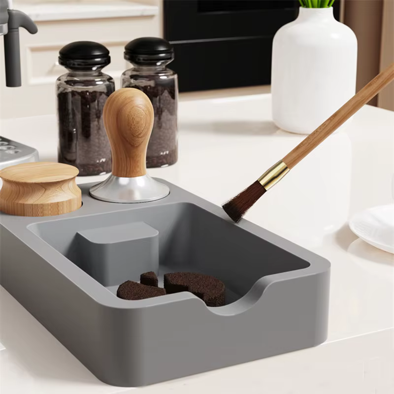 Boîte à marc de café 2-en-1 en silicone