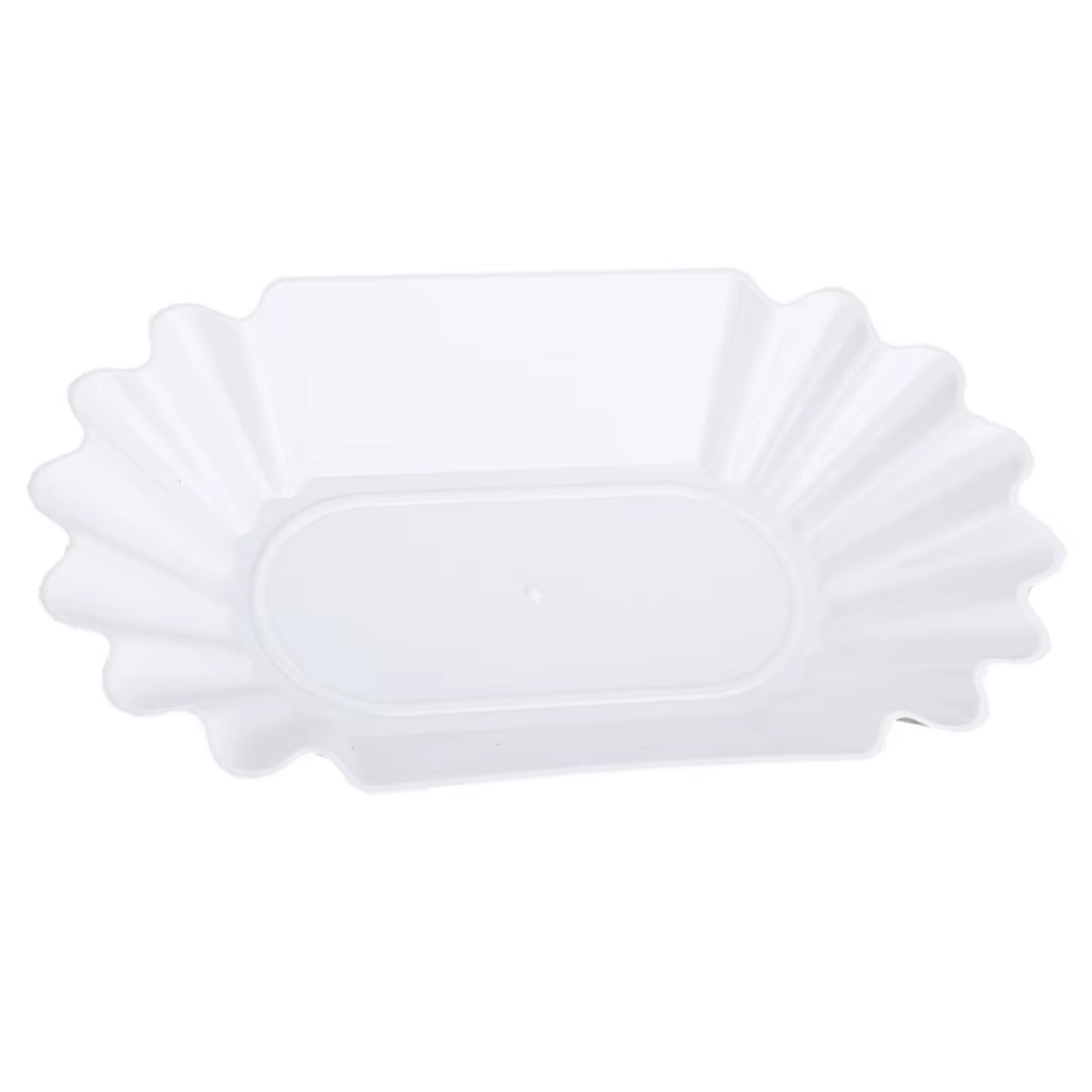 Assiette Ovale en Plastique pour Grains de Café, Snack, Dessert, Fruit, Escalade, Pique-Nique, Ustensiles pour ix, Mariage, Bonbons, Affichage des citrouille