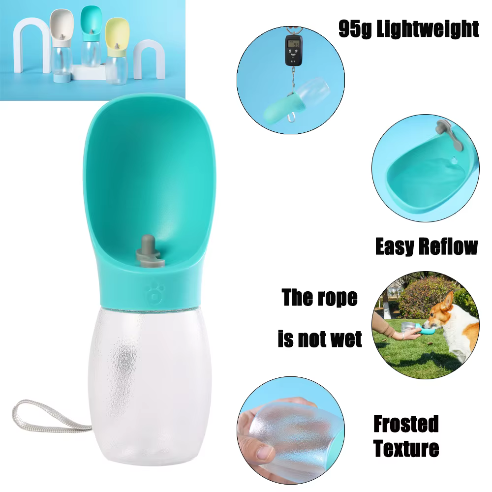 Bouteille d'eau pour chien de compagnie
