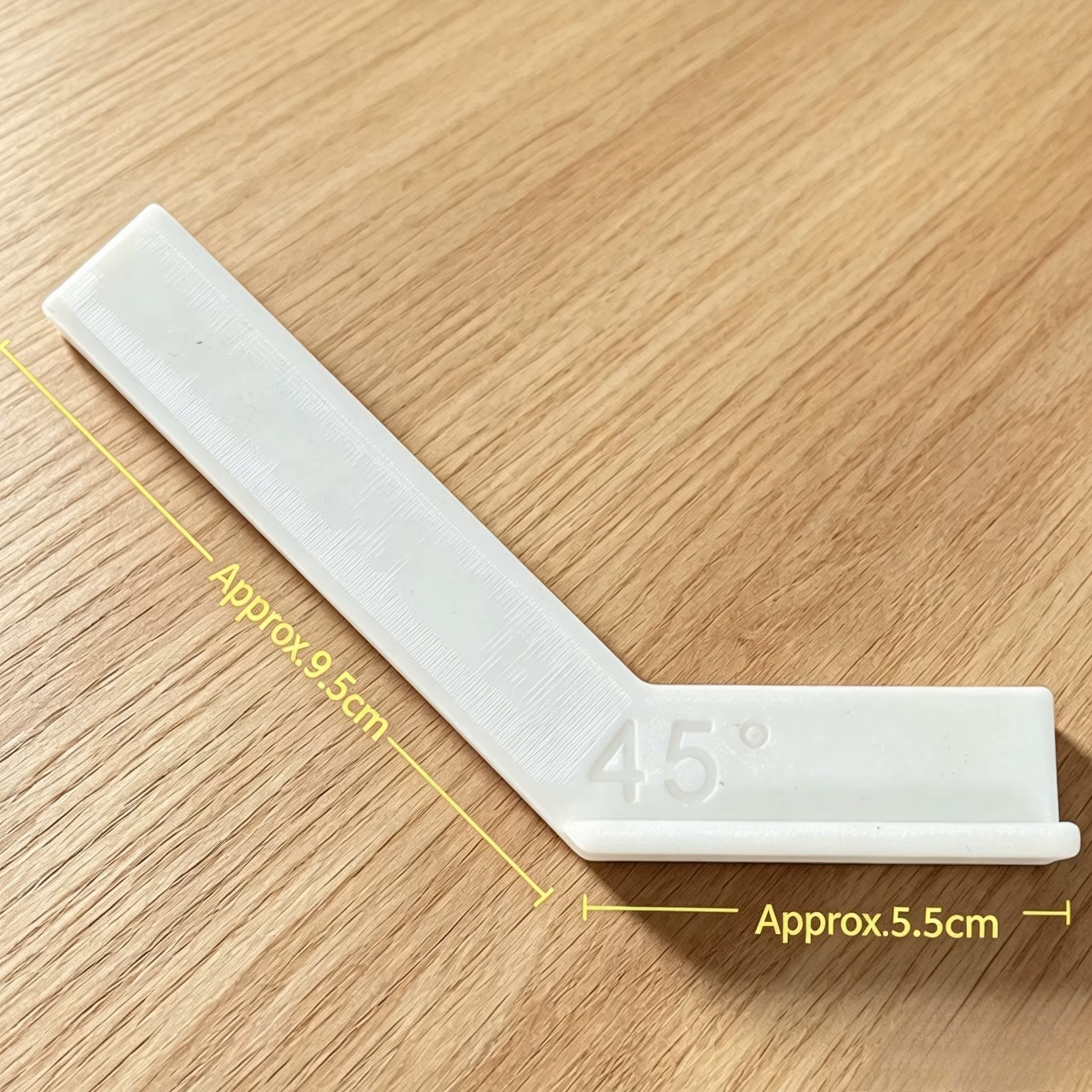 2 pièces – Guide d'angle 3D imprimé pour le travail du bois