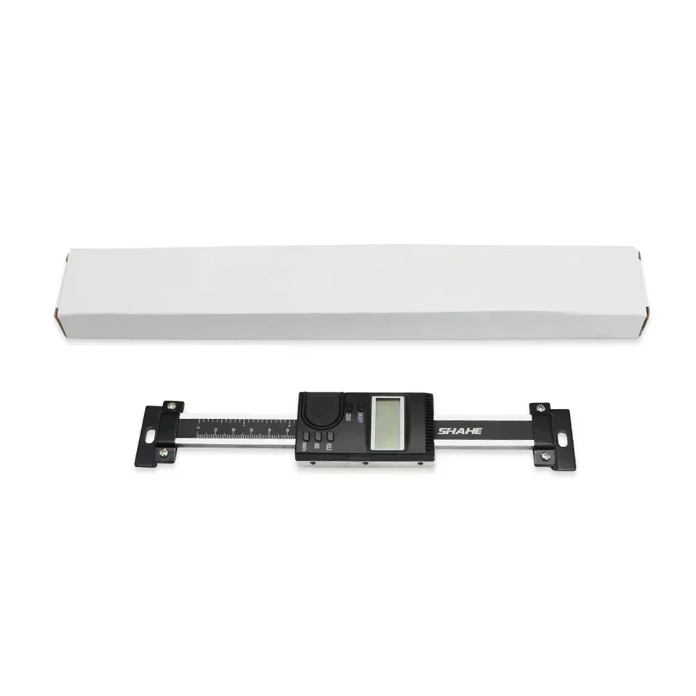 SHAHE 100/150/200/300 MM Étrier numérique vertical en acier inoxydable avec écran LCD – Outil de mesure