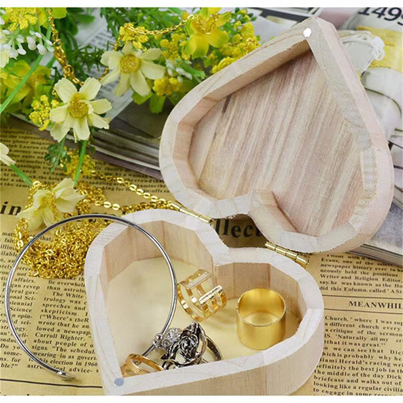 Boîte de rangement en bois