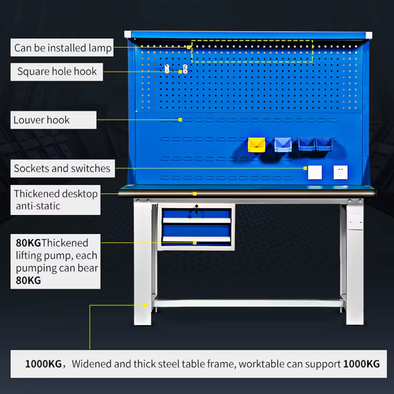 Banc d'atelier robuste de garage