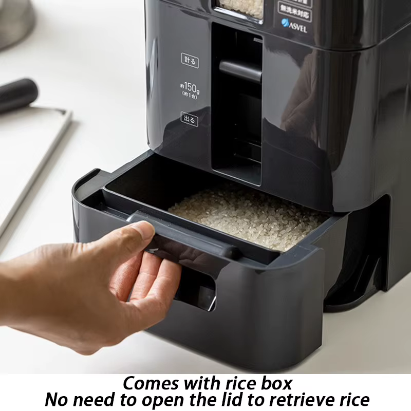 Boîte de riz scellée de grande capacité