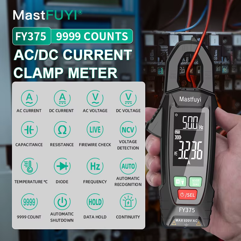 MASTFUYI pince multimètre ampère numérique