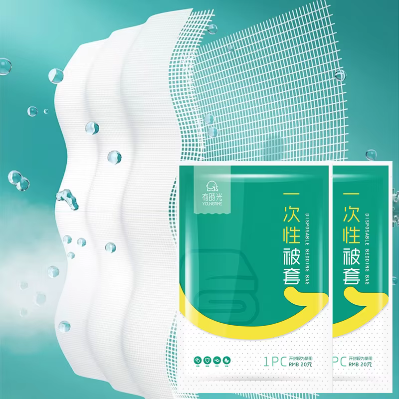 Literie en forme de poulet pour adulte, drap de lit portable, anti-salissure, étanche, pour hôtel de voyage