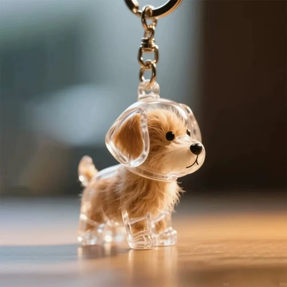 Pendentif de rangement de cheveux de chien
