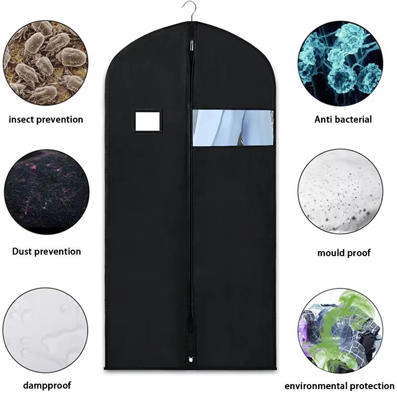 Housse de protection anti-poussière pour garde-robe