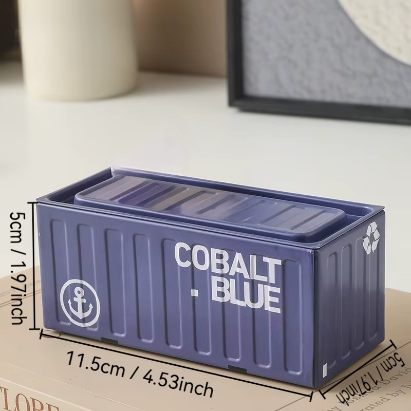 Boîte de rangement de conteneur créatif