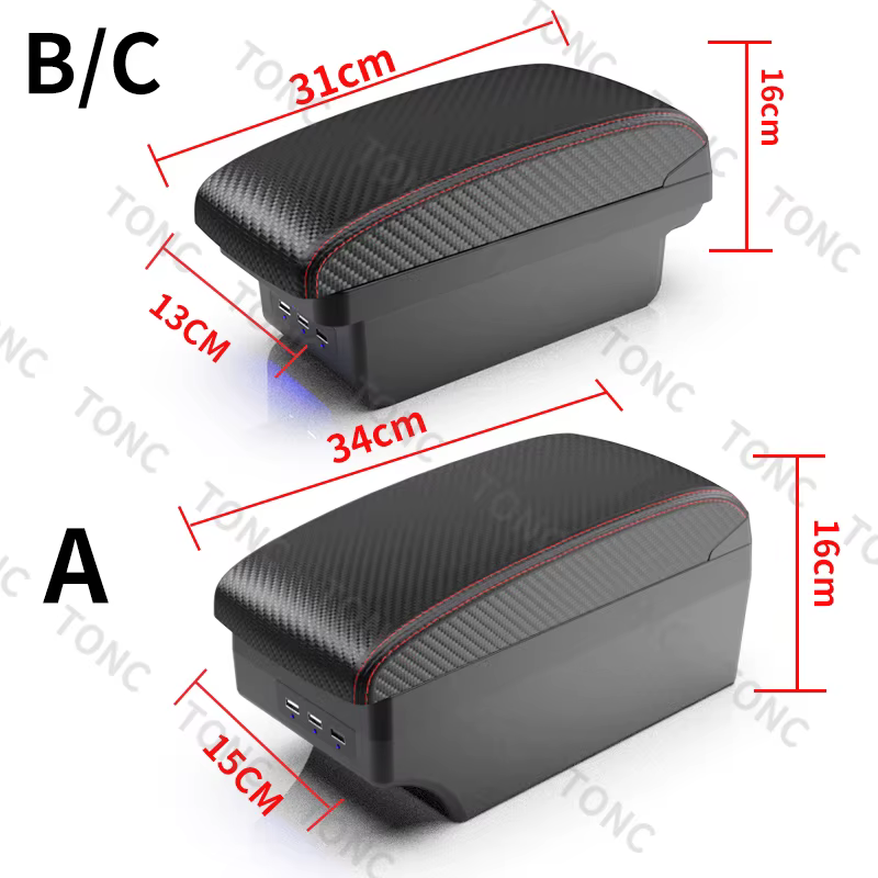 Accoudoir de voiture pour Nissan March Micra K13