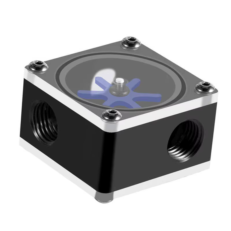 Débitmètre à filetage G1/4 pour système de refroidissement par eau PC