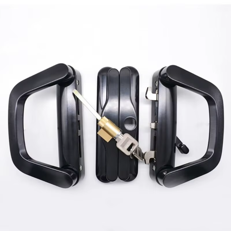 Poignée de porte de remplacement moulée sous pression pour portes coulissantes