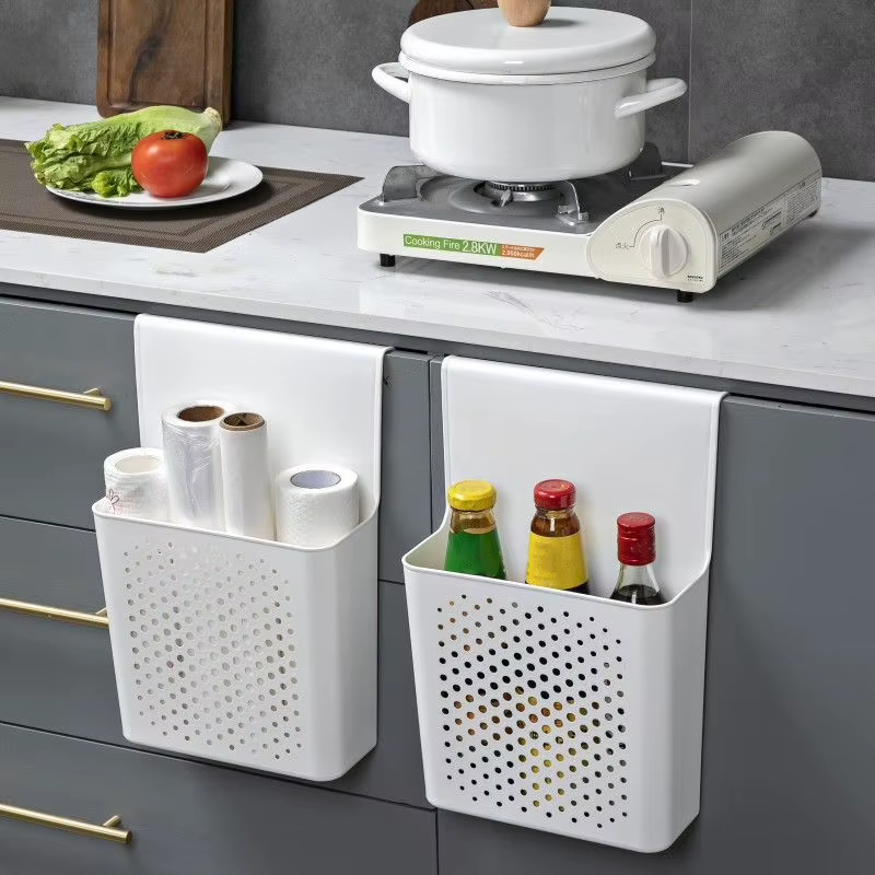 Boîte de rangement murale Non perforée pour porte d'armoire