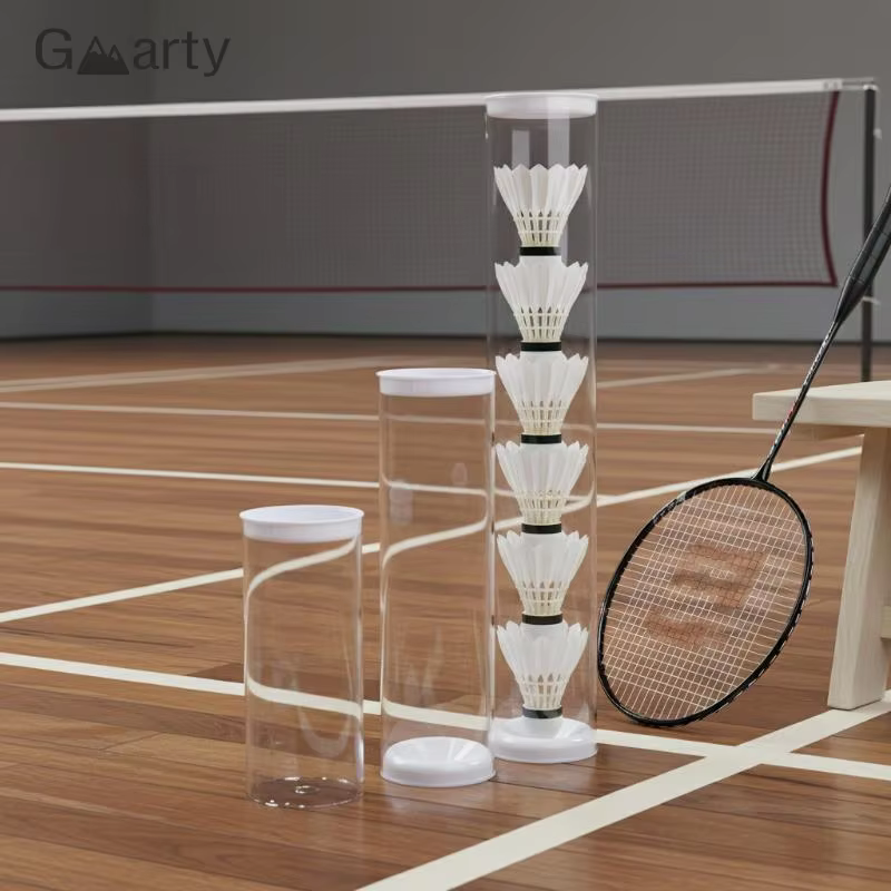 Tube de rangement pour volants de badminton