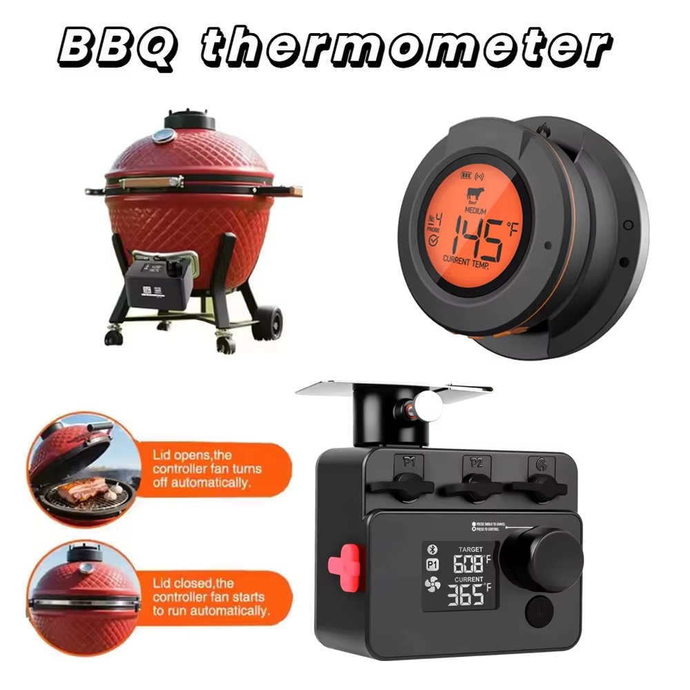Thermomètre de four numérique Bluetooth