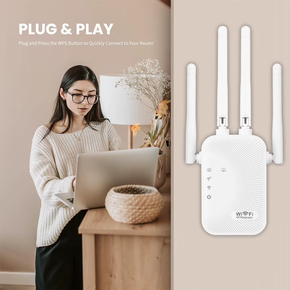 Répéteur de signal WiFi 2.4G 300M