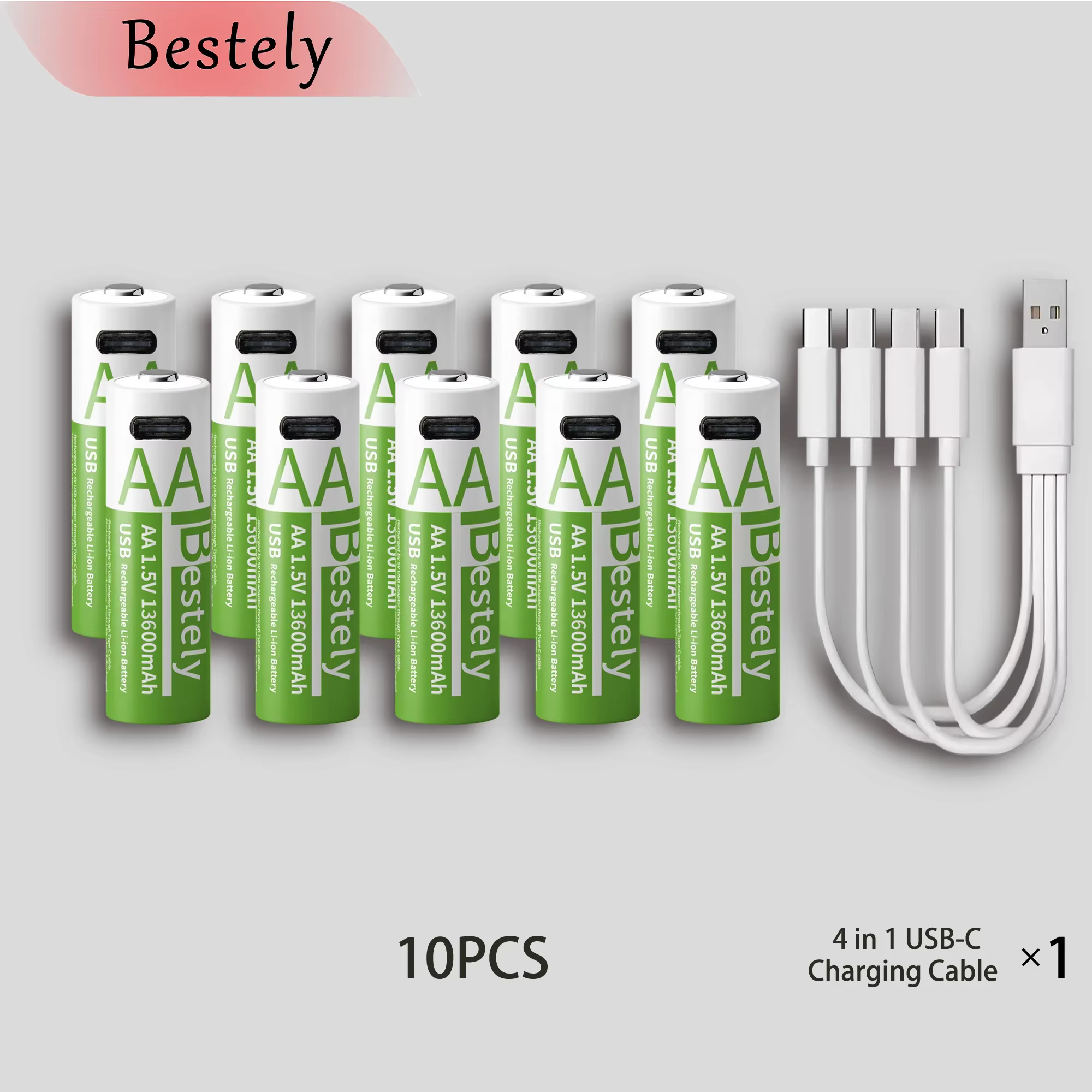 Batterie lithium rechargeable AA 1
