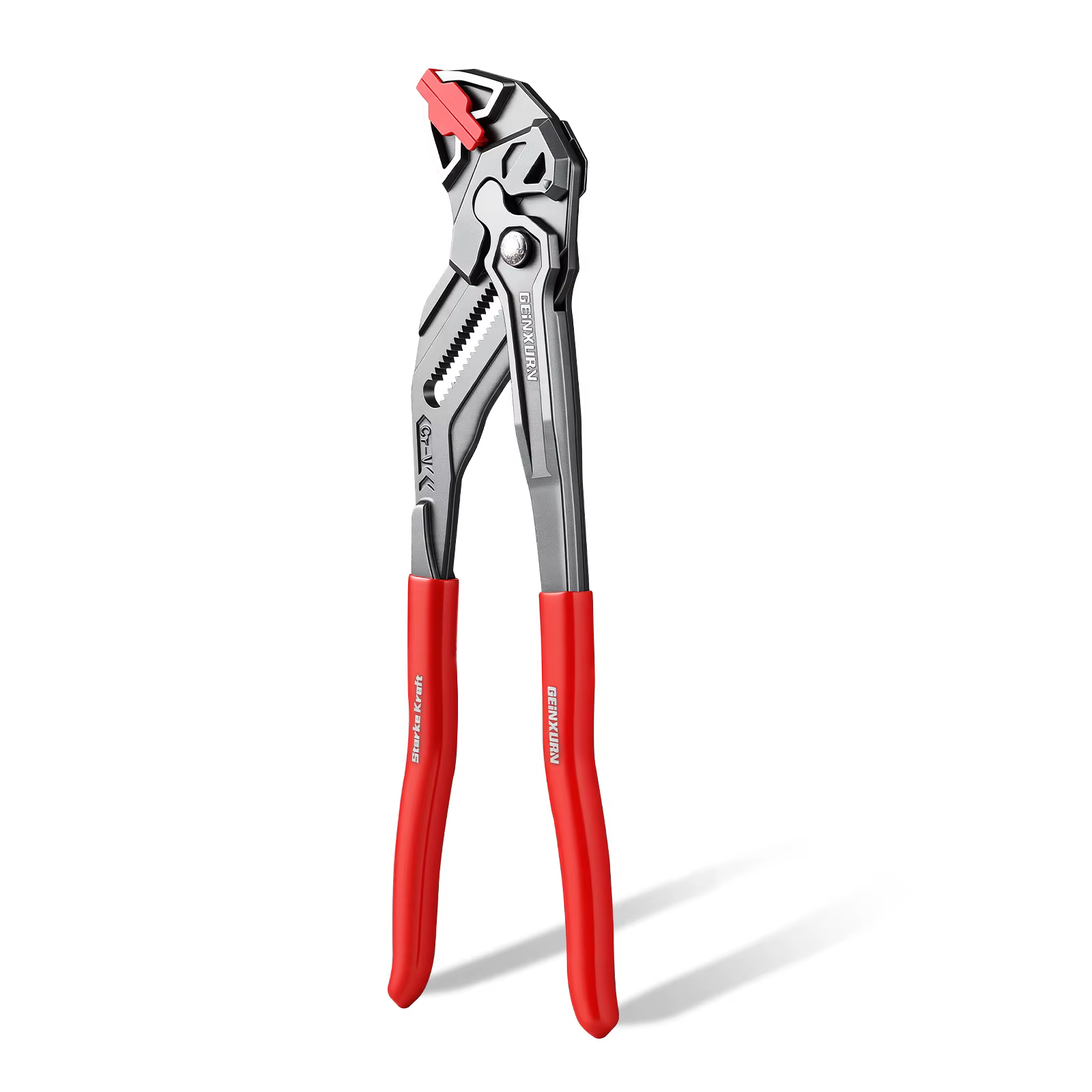 Geinxurn Pince à pompe à eau robuste de 7 pouces avec bouton rapide