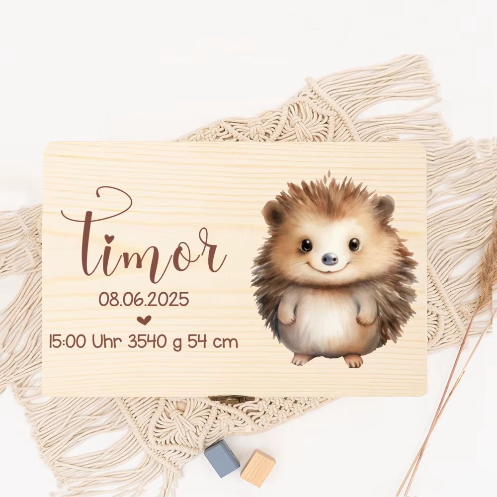 Boîte à mémoire personnalisée pour enfants
