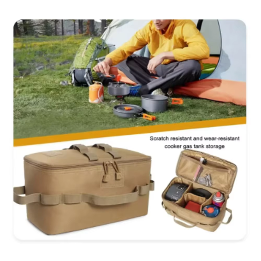 Sac de rangement pour bouteille de gaz de camping en plein air