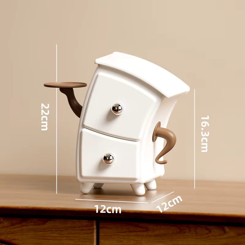 Boîte de rangement de bureau HIPS+PP