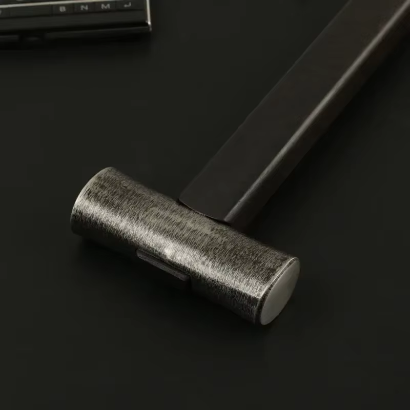 Marteau noir à double extrémité en acier à haute teneur en carbone