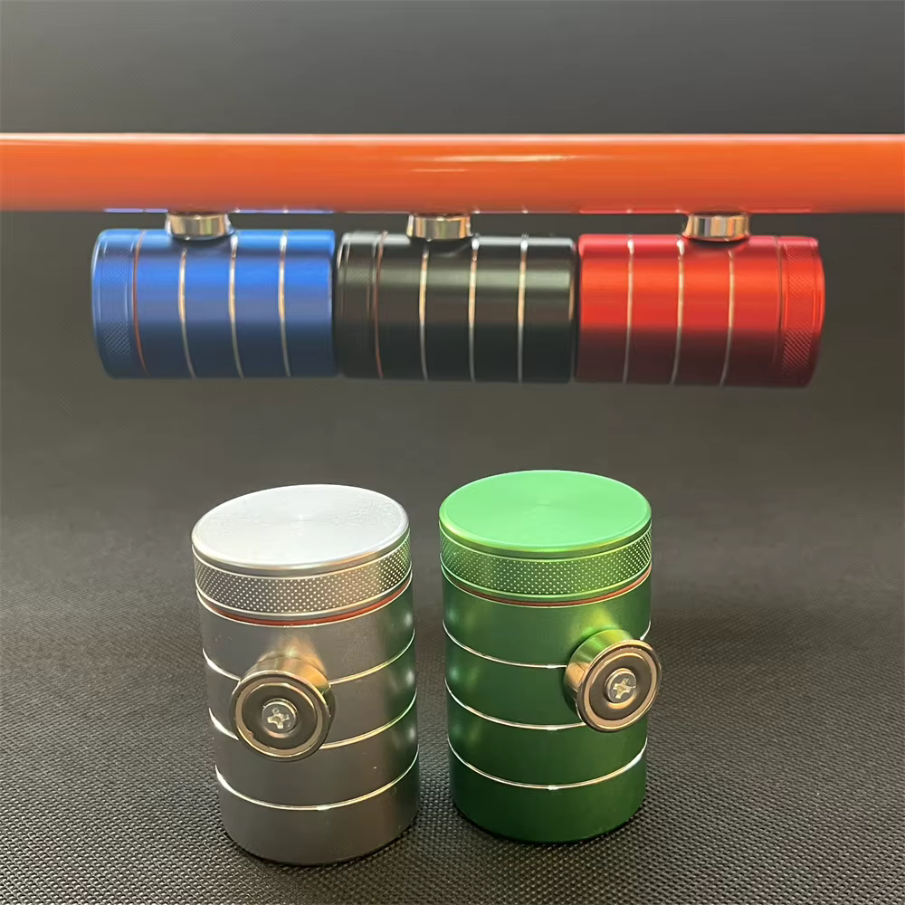 Boîte de rangement magnétique solide en aluminium
