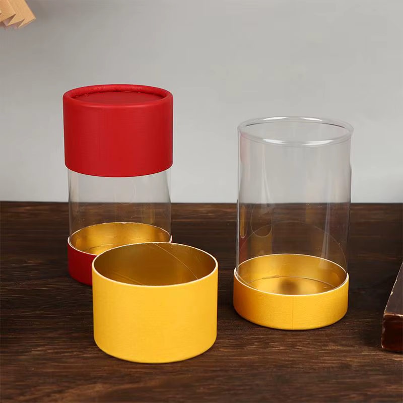 Boîte cylindrique artisanale pour le bricolage