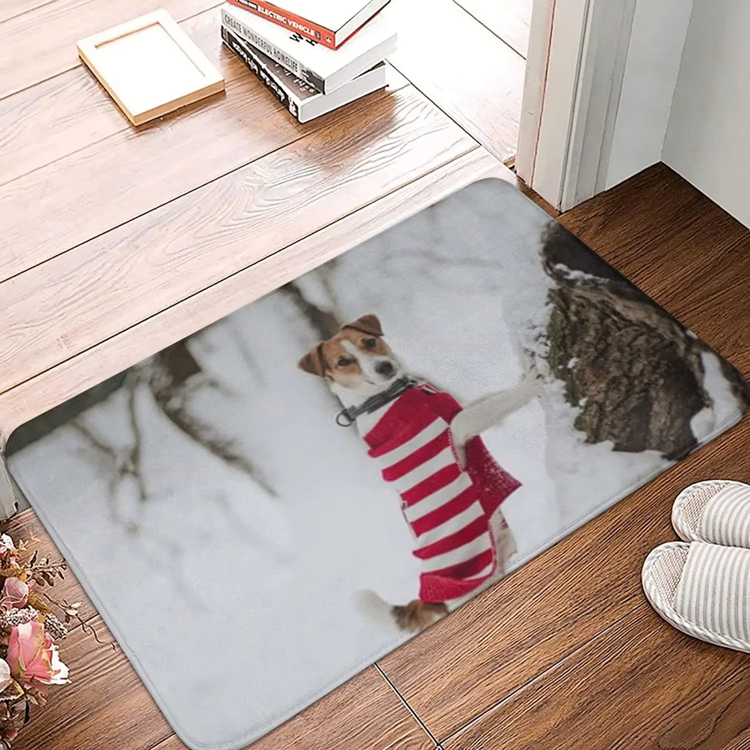 Tapis de pied personnalisé télécharger votre Logo Photo tapis de bain personnalisé tapis personnalisé doux pour fournitures de salle de bain décor d'halloween tapis de salle de bain