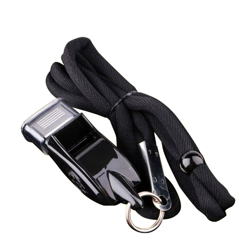 Sifflet d'arbitre haute fréquence 130 décibels pour entraînement, matchs de rugby, football, basketball, volleyball, camping et observation des dauphins