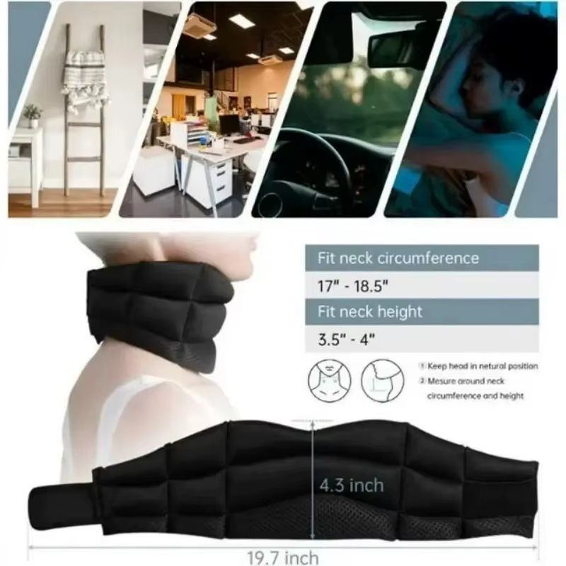 Support de Protection Cervicale en mousse souple, attelle de cou Cervicorrecte, outil de Support réglable, Correction de la Posture de la tête avant
