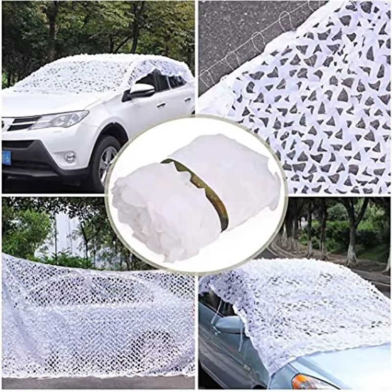 Filet de camouflage blanc