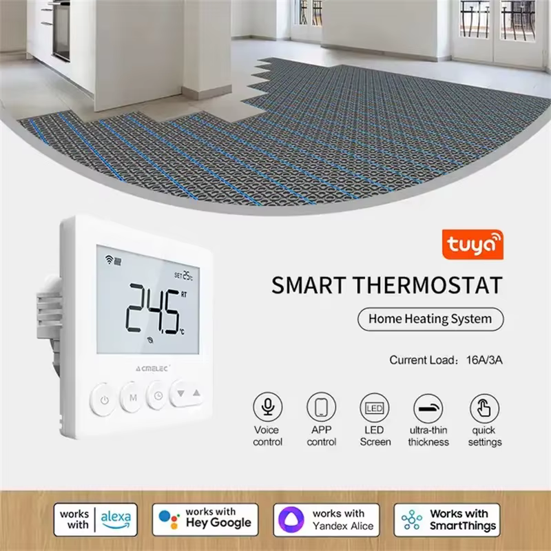 Thermostat Wifi intelligent pour chauffage au sol
