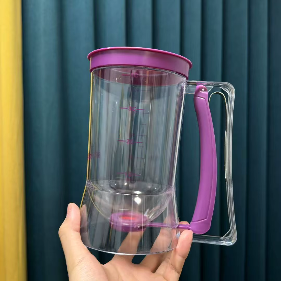 Distributeur de pâte manuel 900 ml avec outil de contrôle des portions pour cupcakes