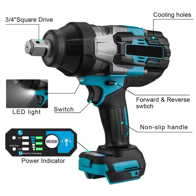 Makita – clé à chocs électrique sans balais